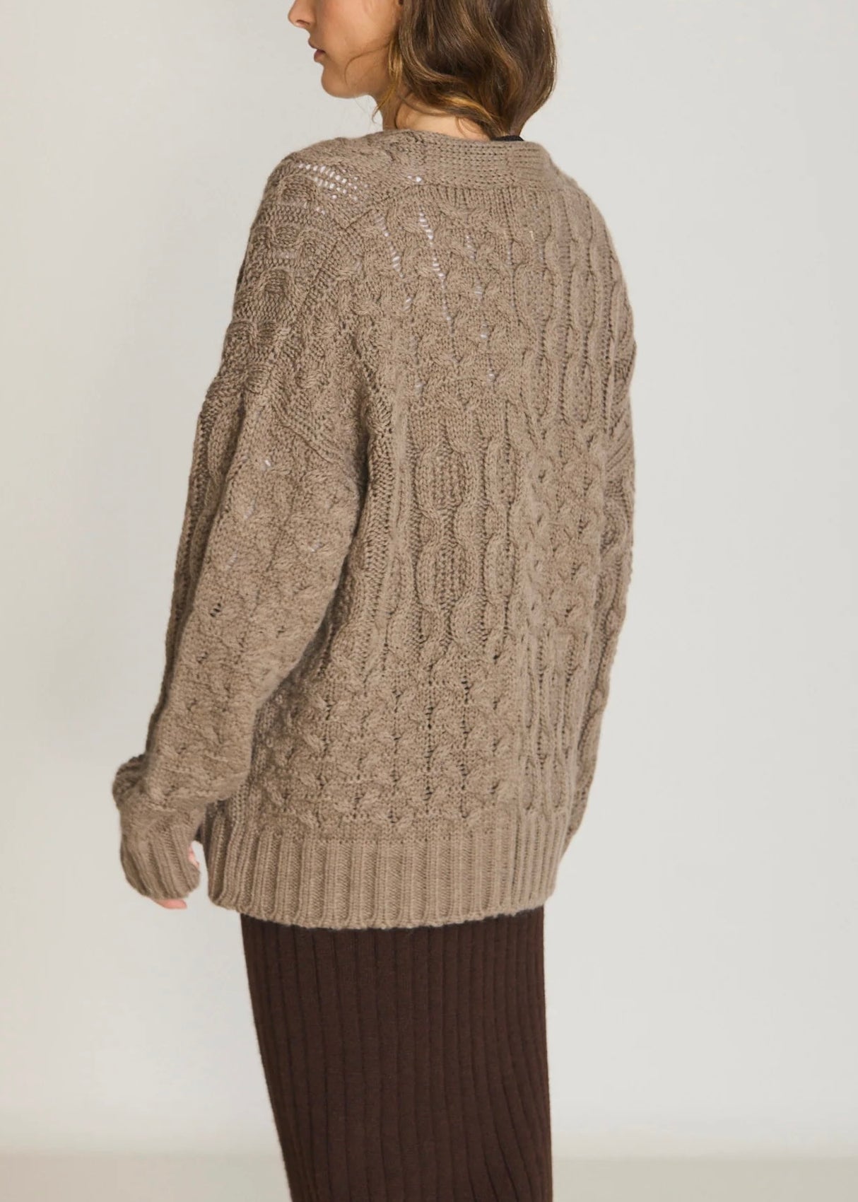 Cable Knit Cardigan