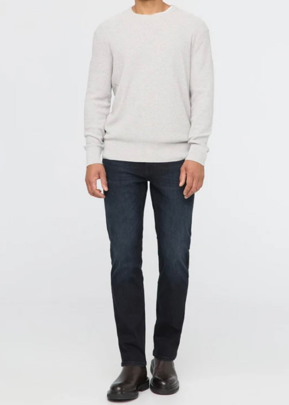 Performance Denim+ Straight - Carbon Stone