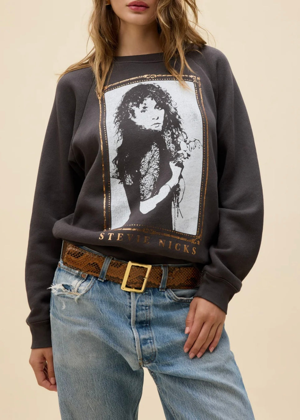 Stevie Nicks Orchid Bouquet Sweatshirt