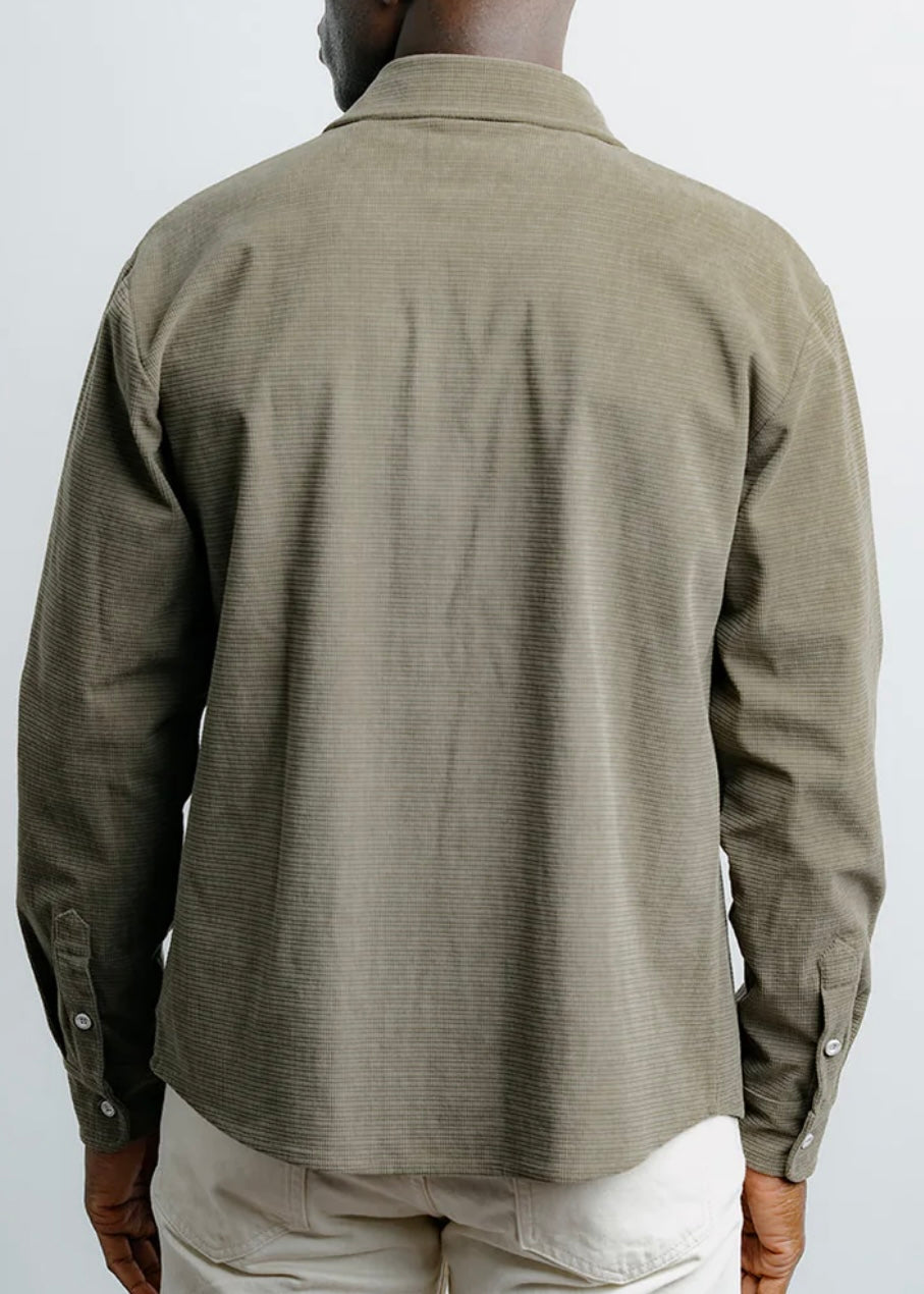 Textured Overshirt
