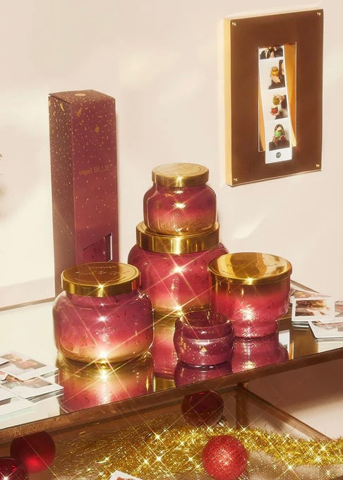 Tinsel & Spice Glimmer Inverted Jar