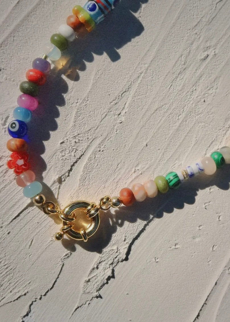 Suki Gemstone Necklace