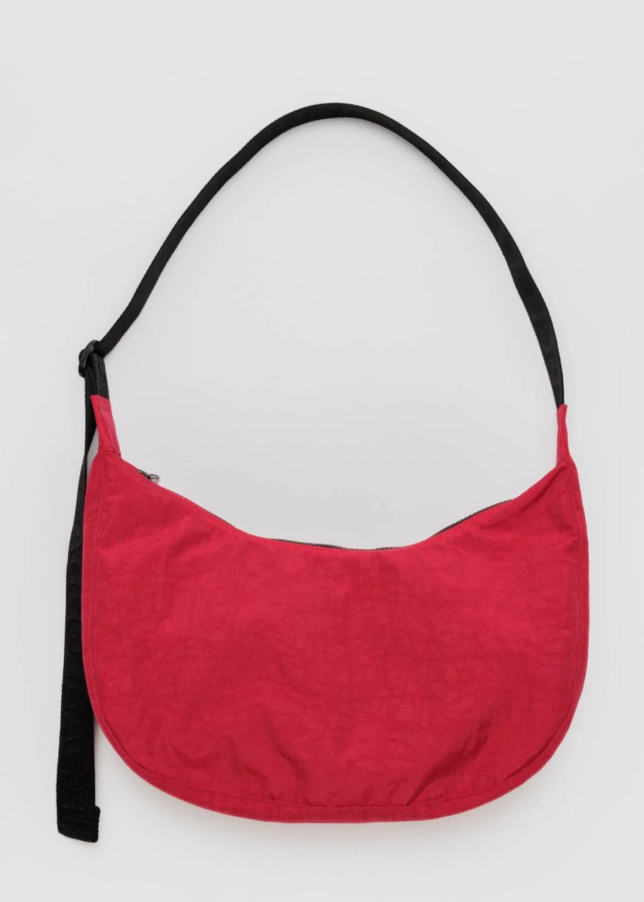 Medium Nylon Crescent Bag