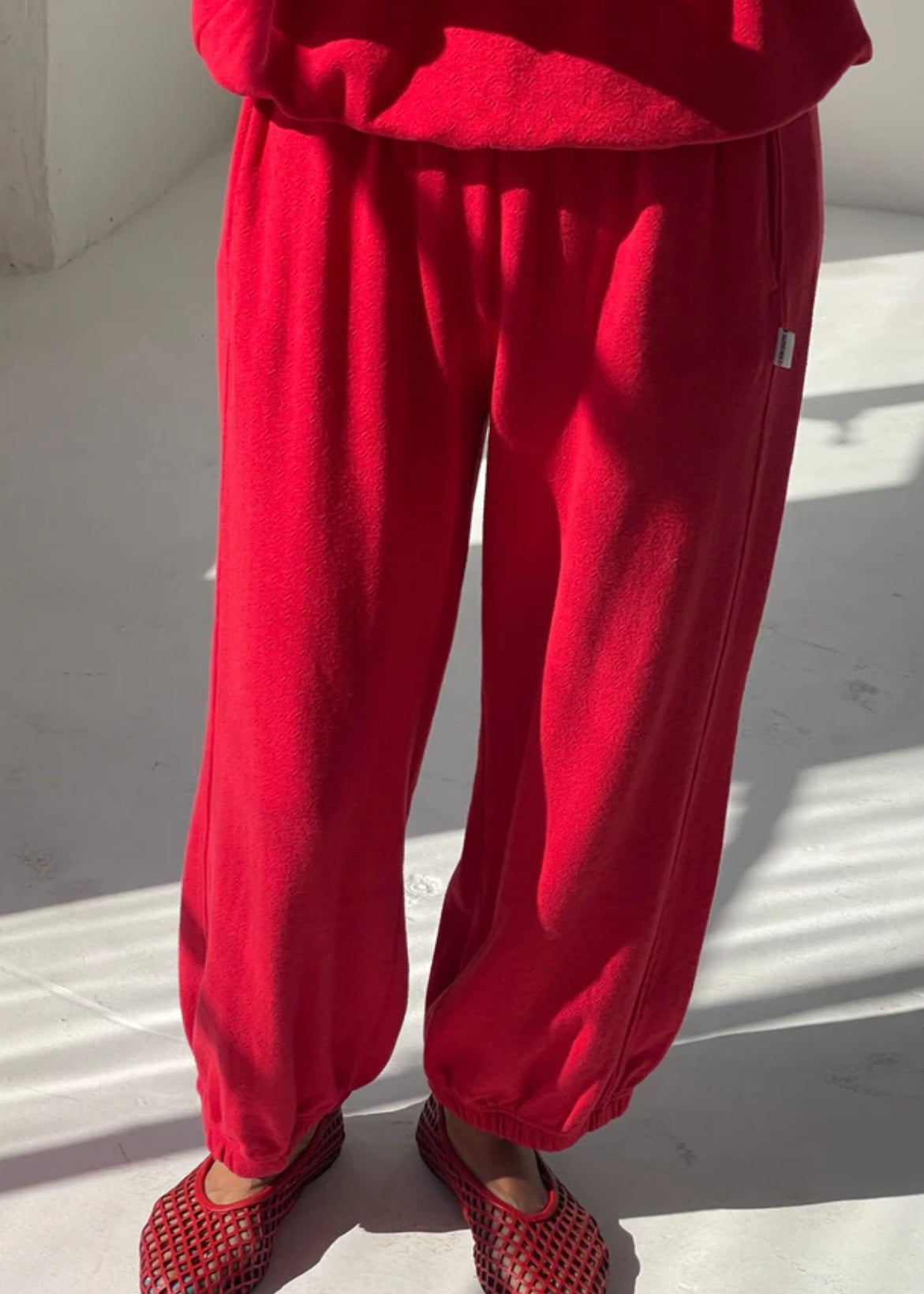 Pointelle Balloon Pants