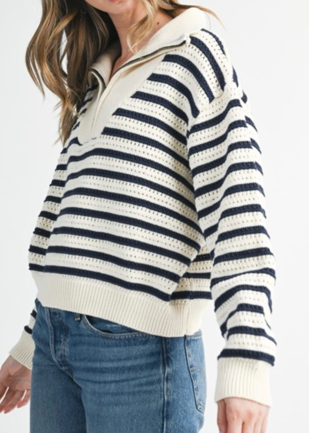 Selma Half Zip Sweater