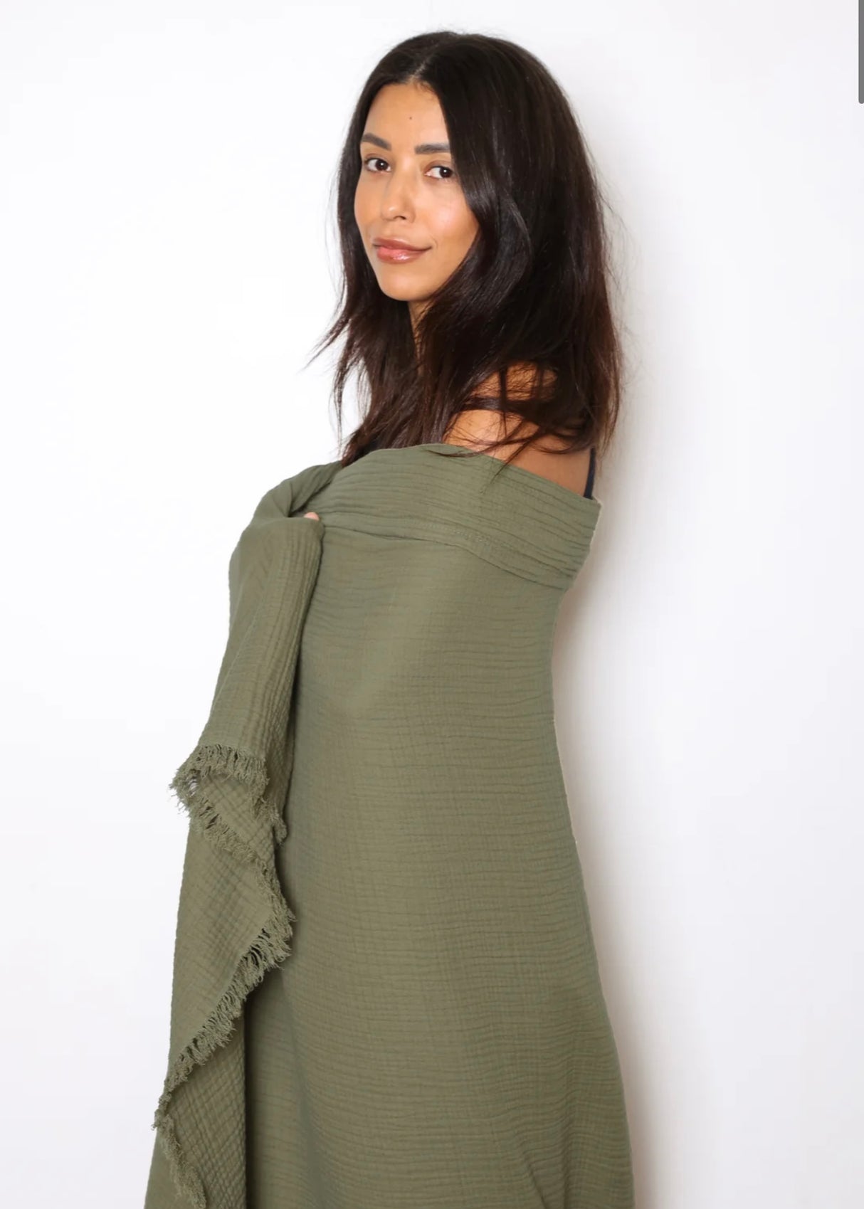 The Capella Muslin Throw