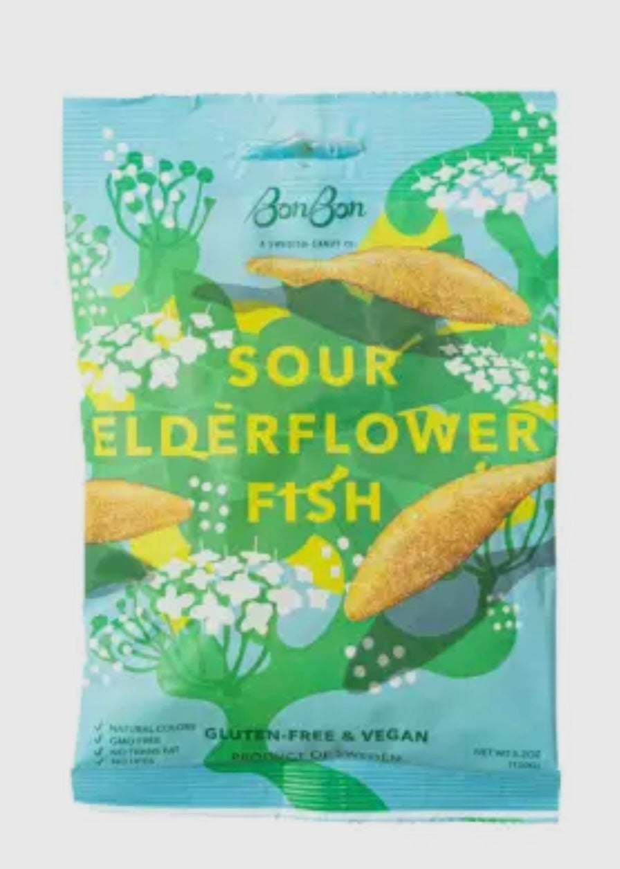 Sour Elderflower Fish - 5.2oz