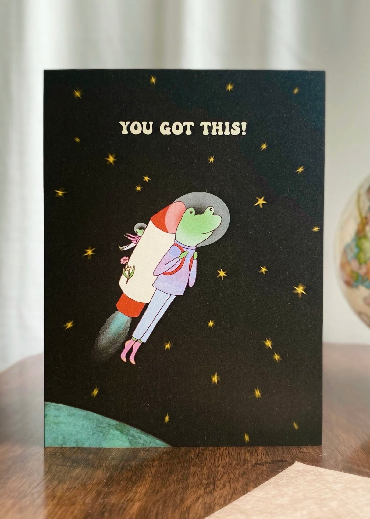 Good Luck Card - Moon and Beyond