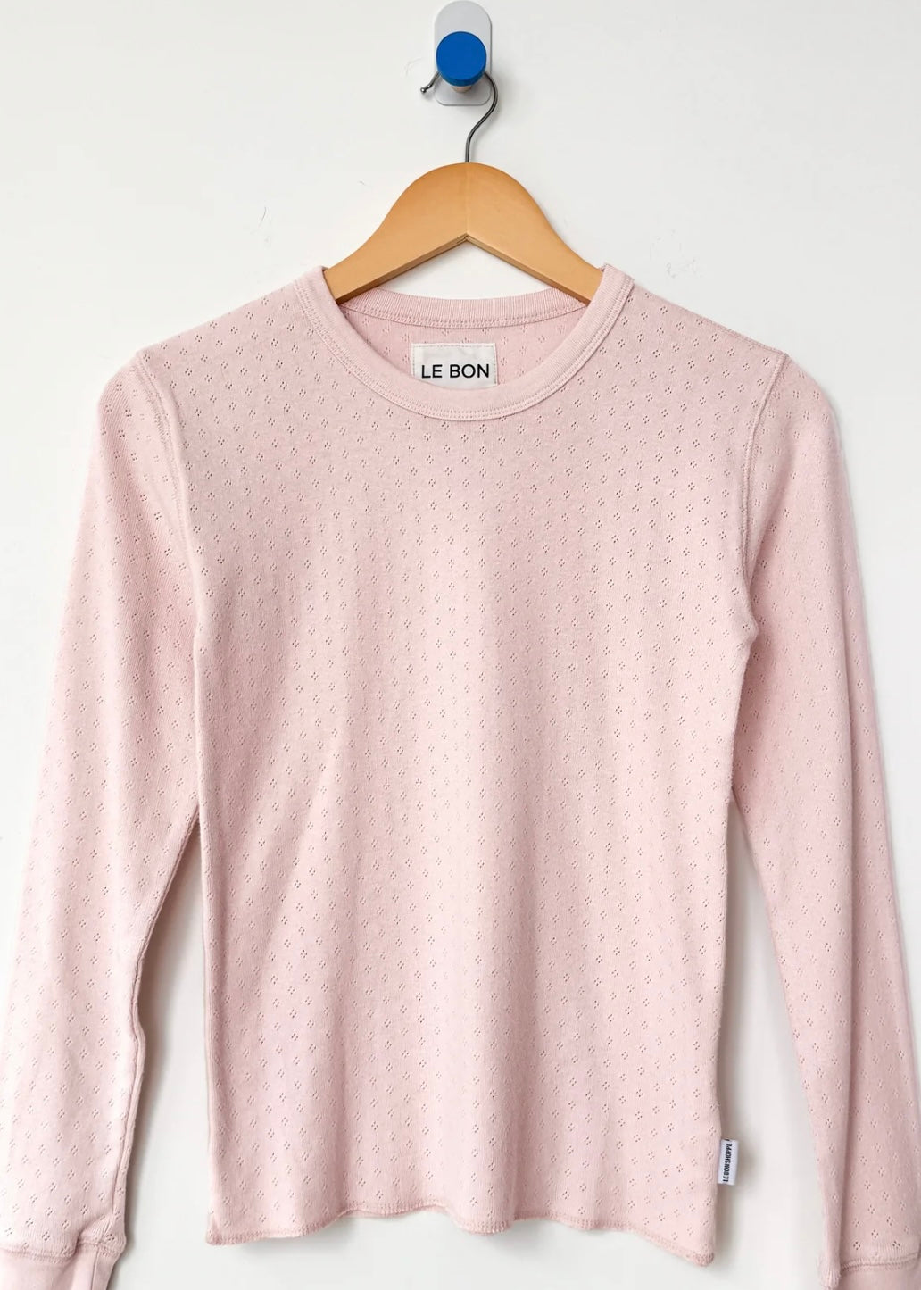 Pointelle Fundamental Tee