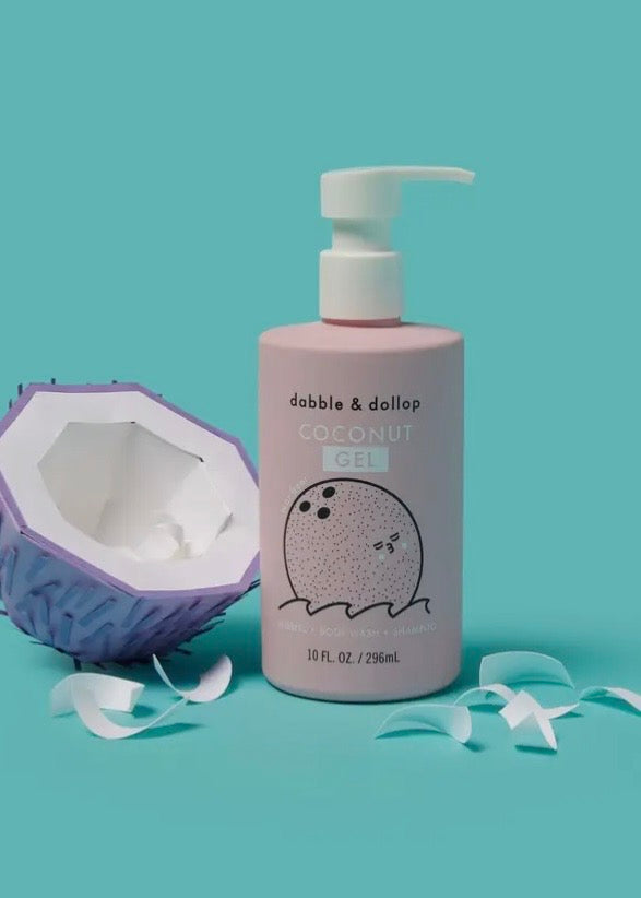 Coconut Foaming Bubble Bath, Body Wash & Shampoo
