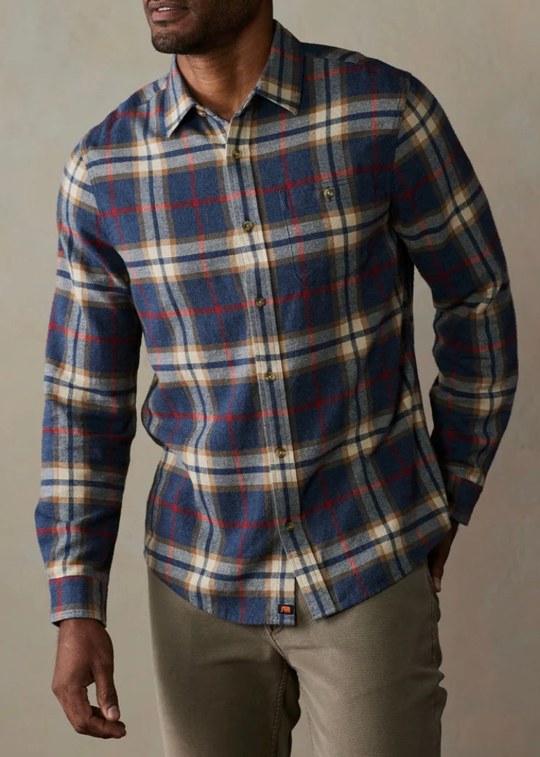 Hudson Double Brushed Henley