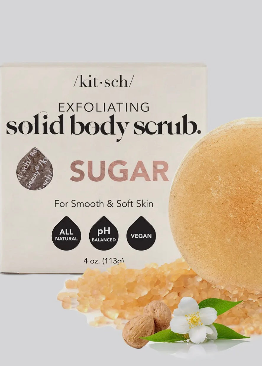 Sugar Exfoliating Body Scrub Bar