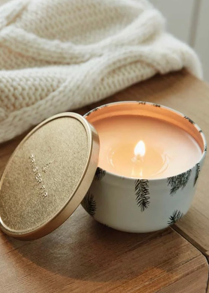 Frasier Fir Poured Candle Tin