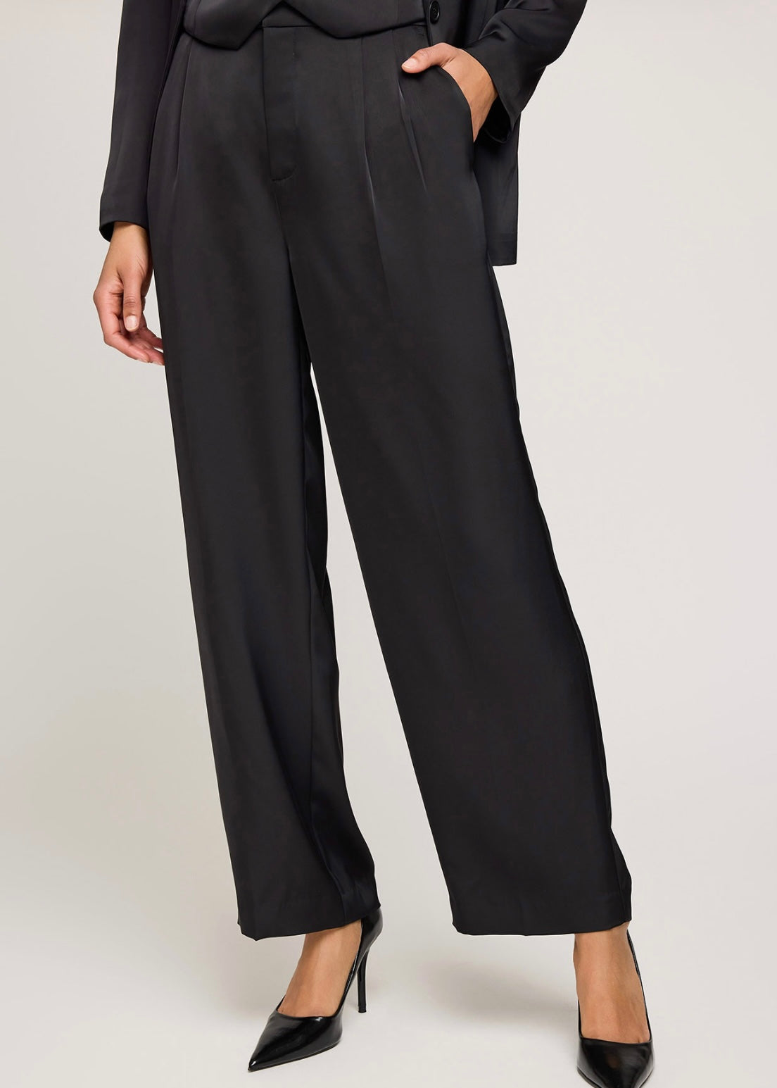 Amelie Satin Effect Pants