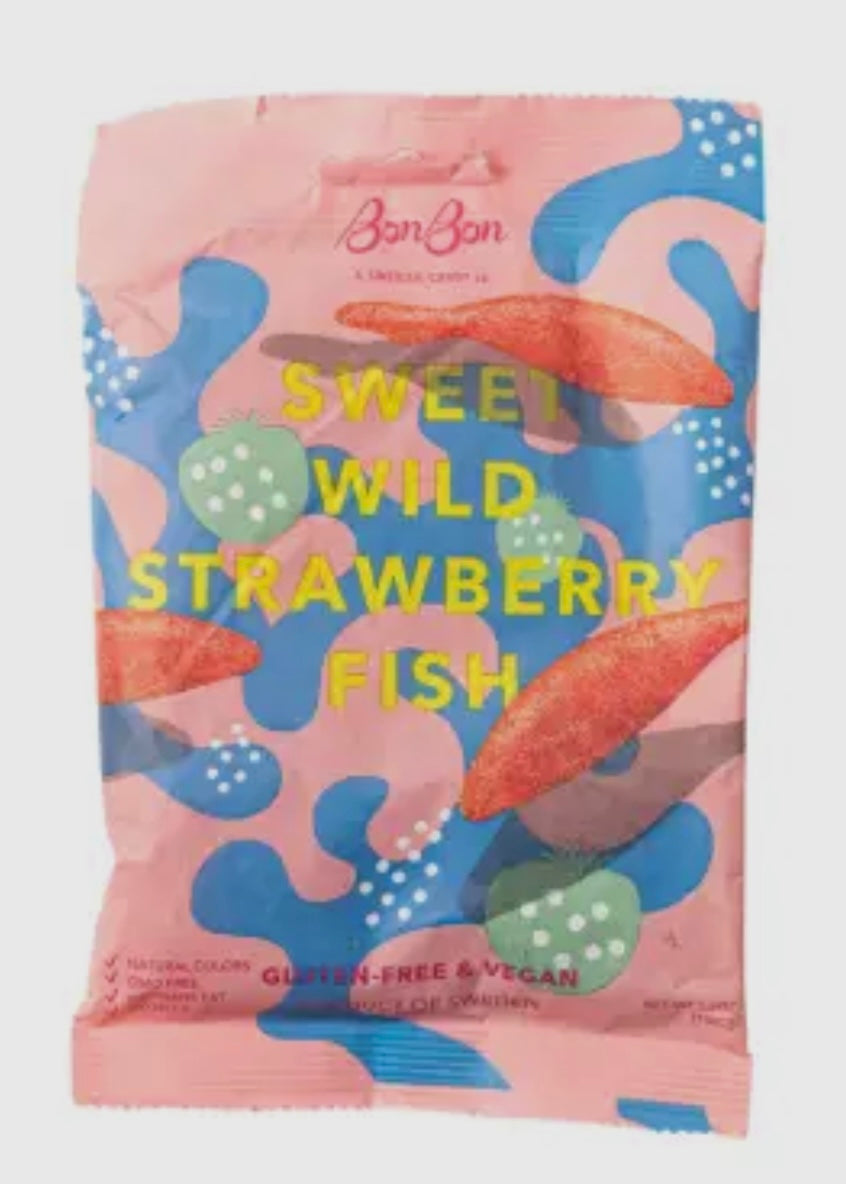 Sweet Wild Strawberry Fish - 5.2oz