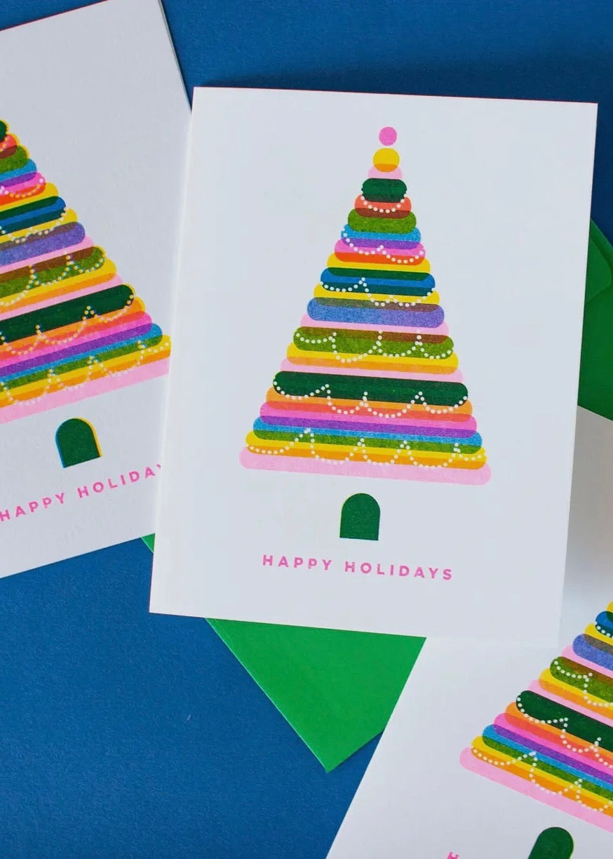 Risograph Holiday Tree