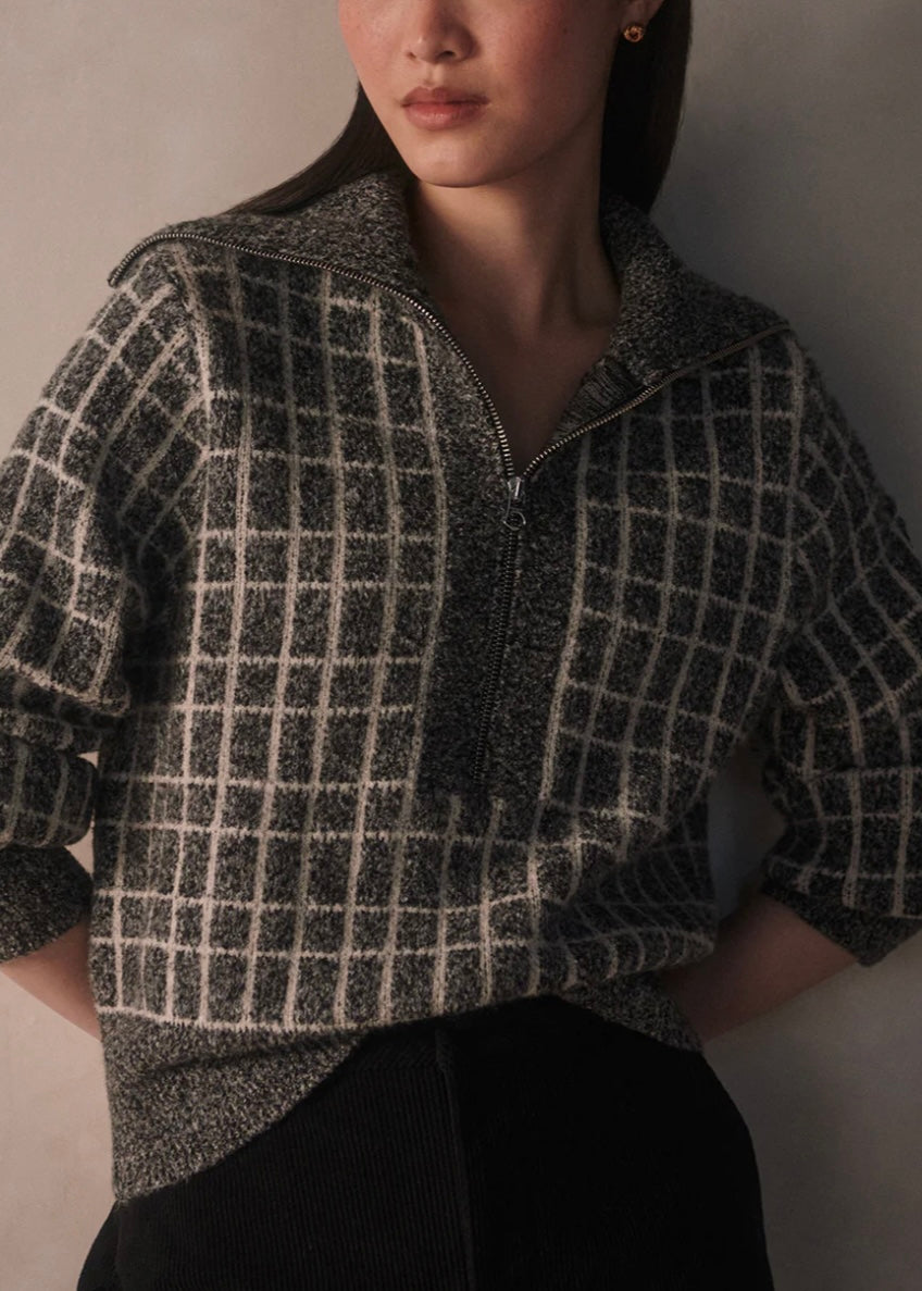 Furley Half-Zip Knit