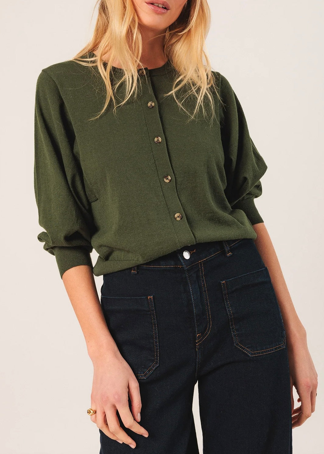 Lynn Basic Cotton Cardigan