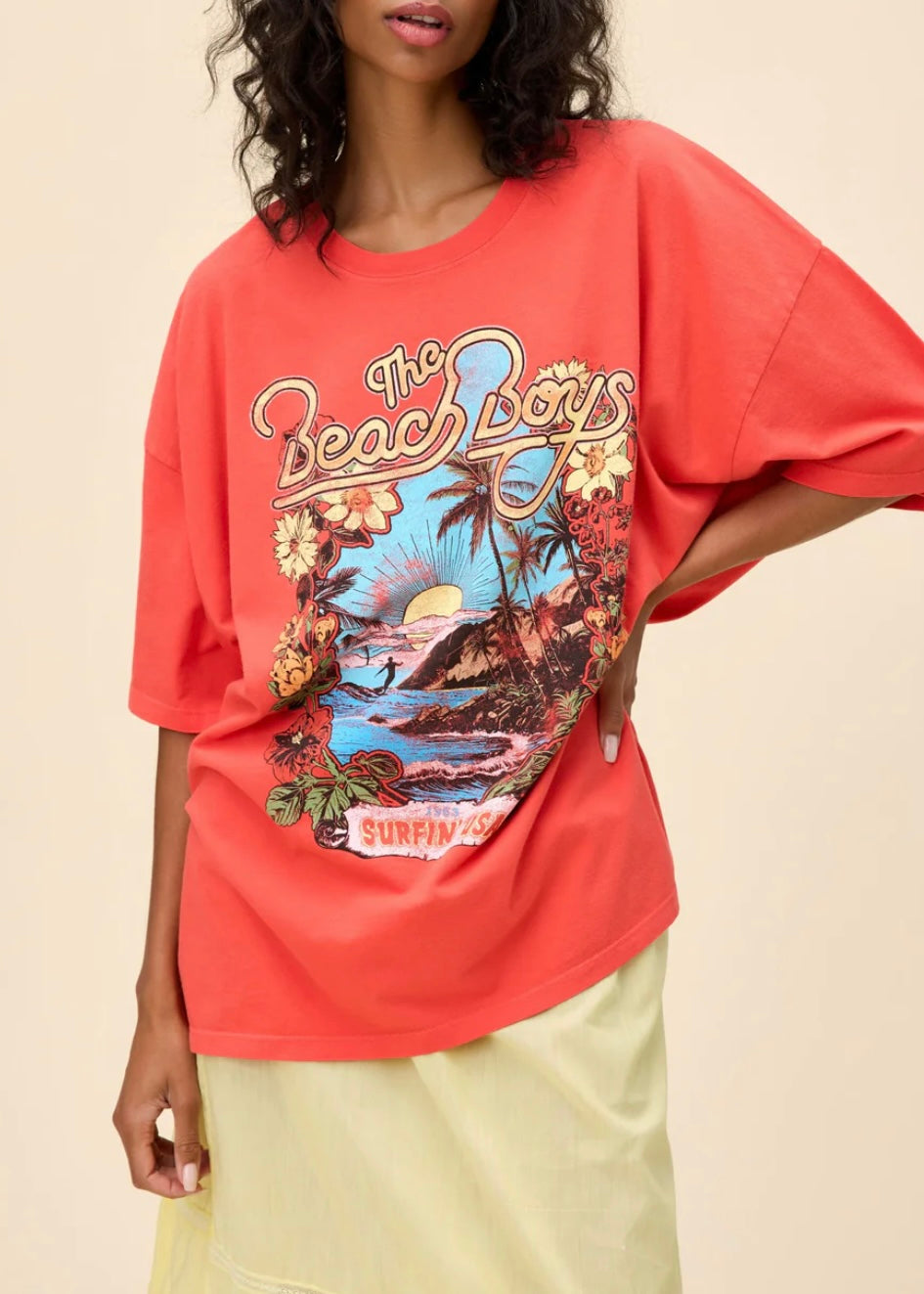 The Beach Boys Surfin USA 1963 OS Tee