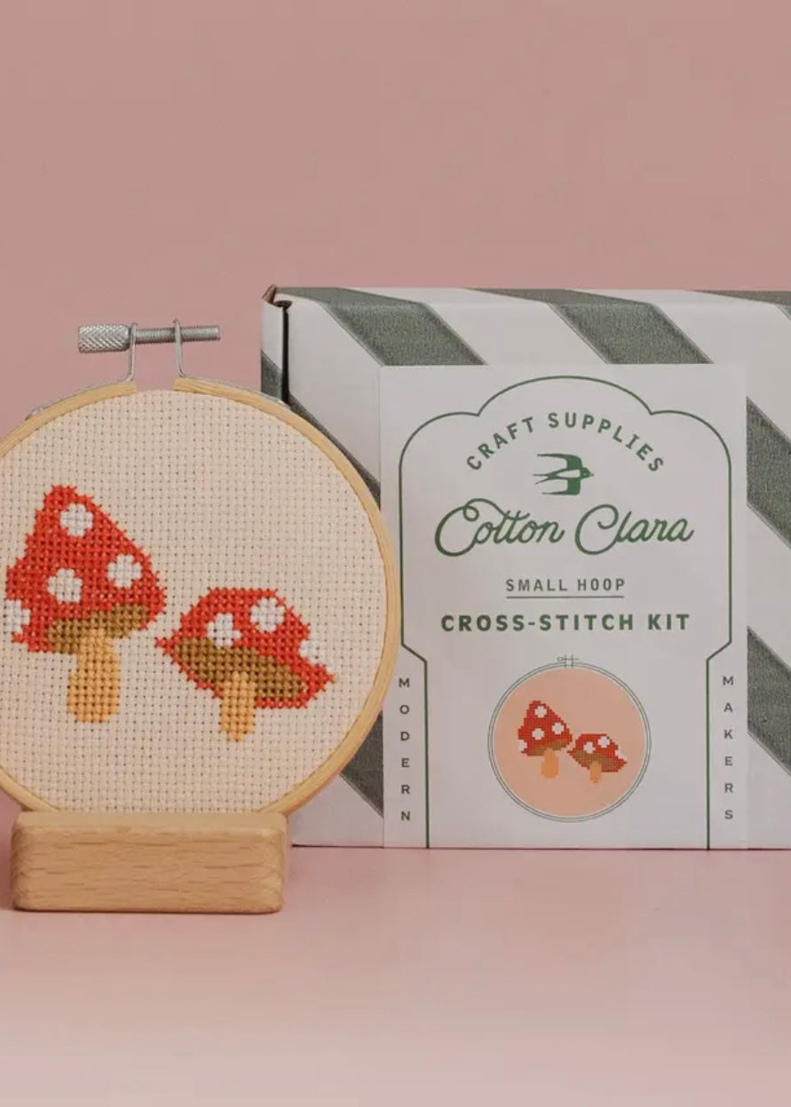 Toadstool Cross Stitch Kit