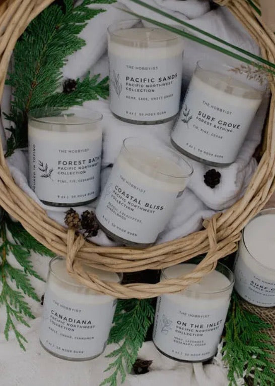 Coastal Bliss Scented Soy Candle