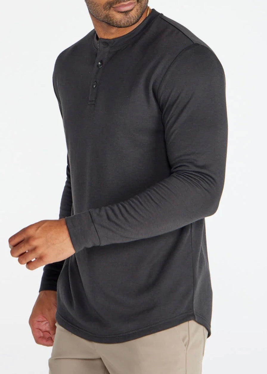 Comfort Wool Long Sleeve Henley