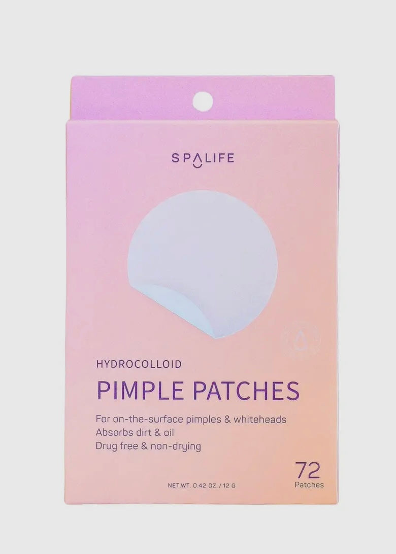 Hydrocolloid Clear Pimple Patches 72ct - (Pink)
