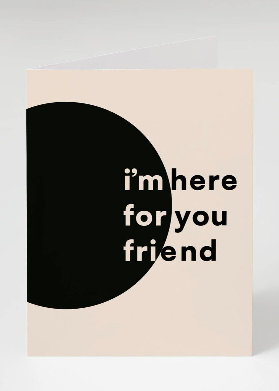 Here For You Card