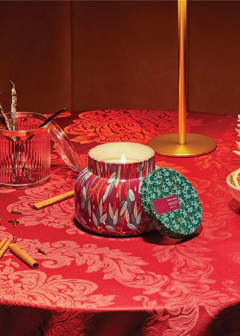 Tinsel & Spice Holiday Pattern Play Signature Candle