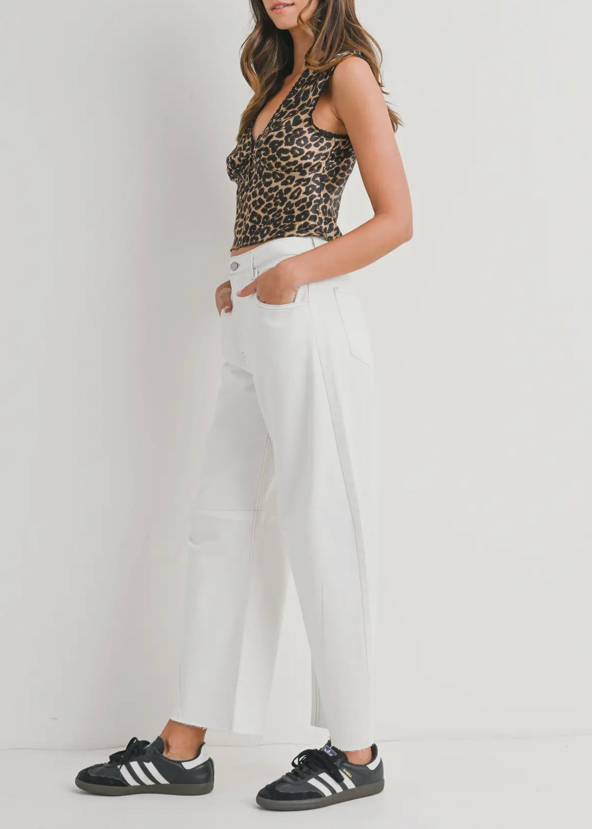 Barrel Jean w/ Seams