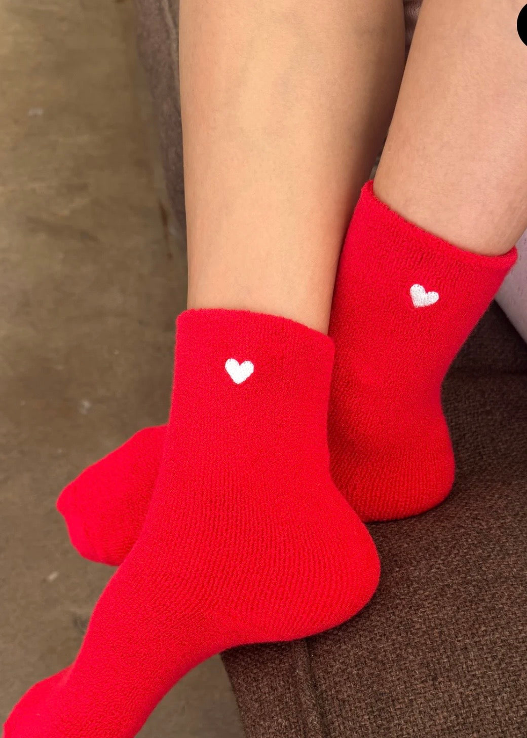 Embroidered Cloud Sock
