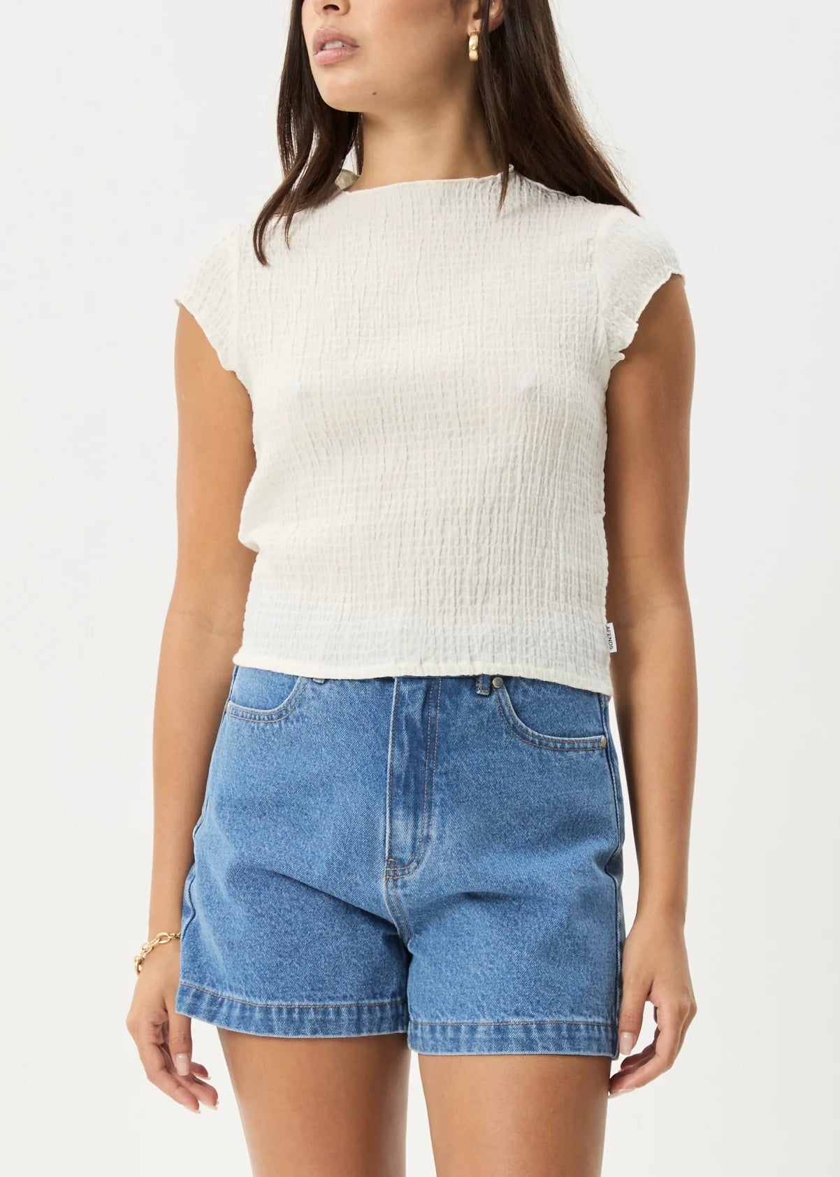 Wren Seersucker Top