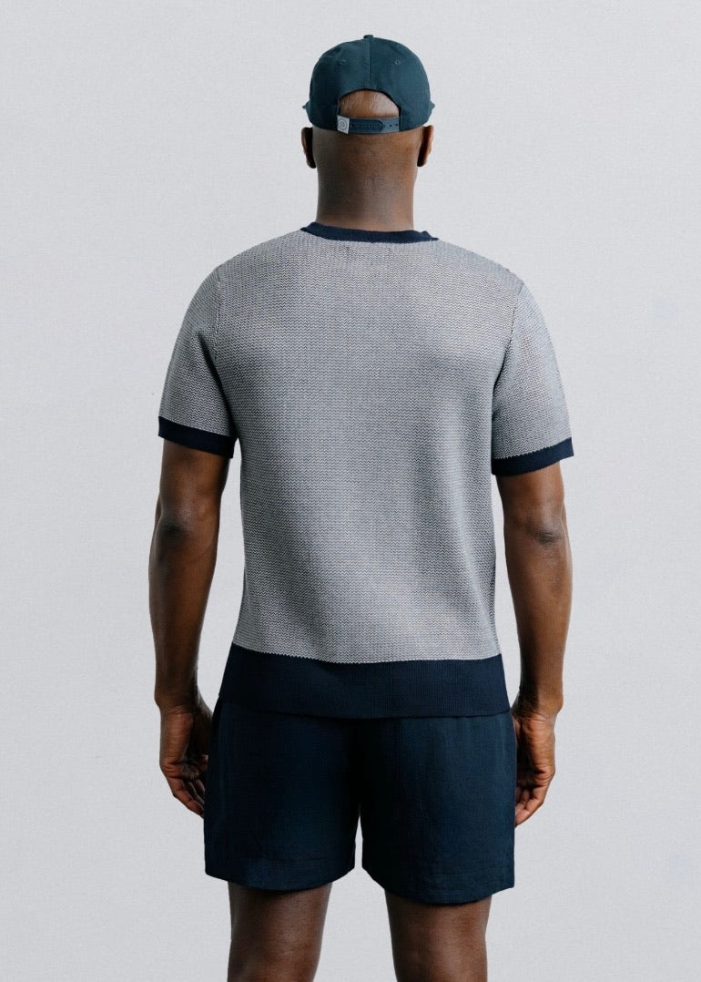 Textured Knit Tee