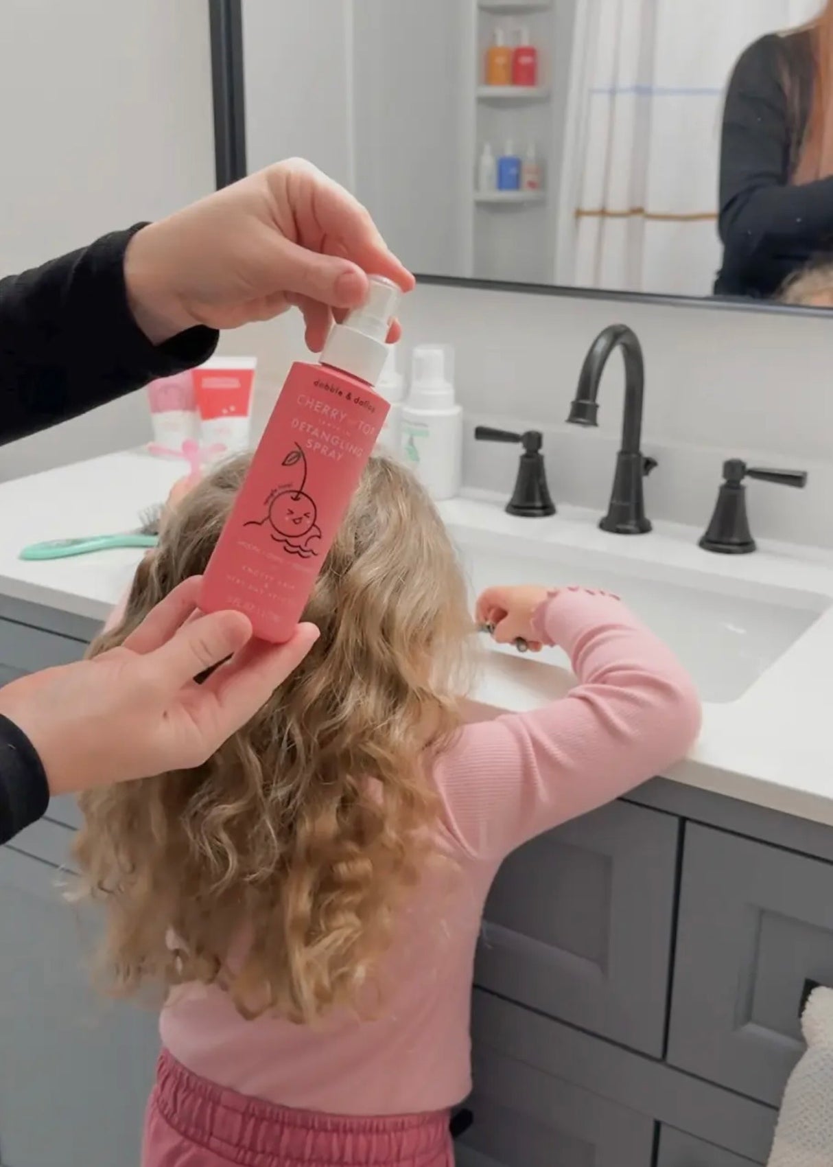 Cherry on Top® Leave-In Spray Detangler