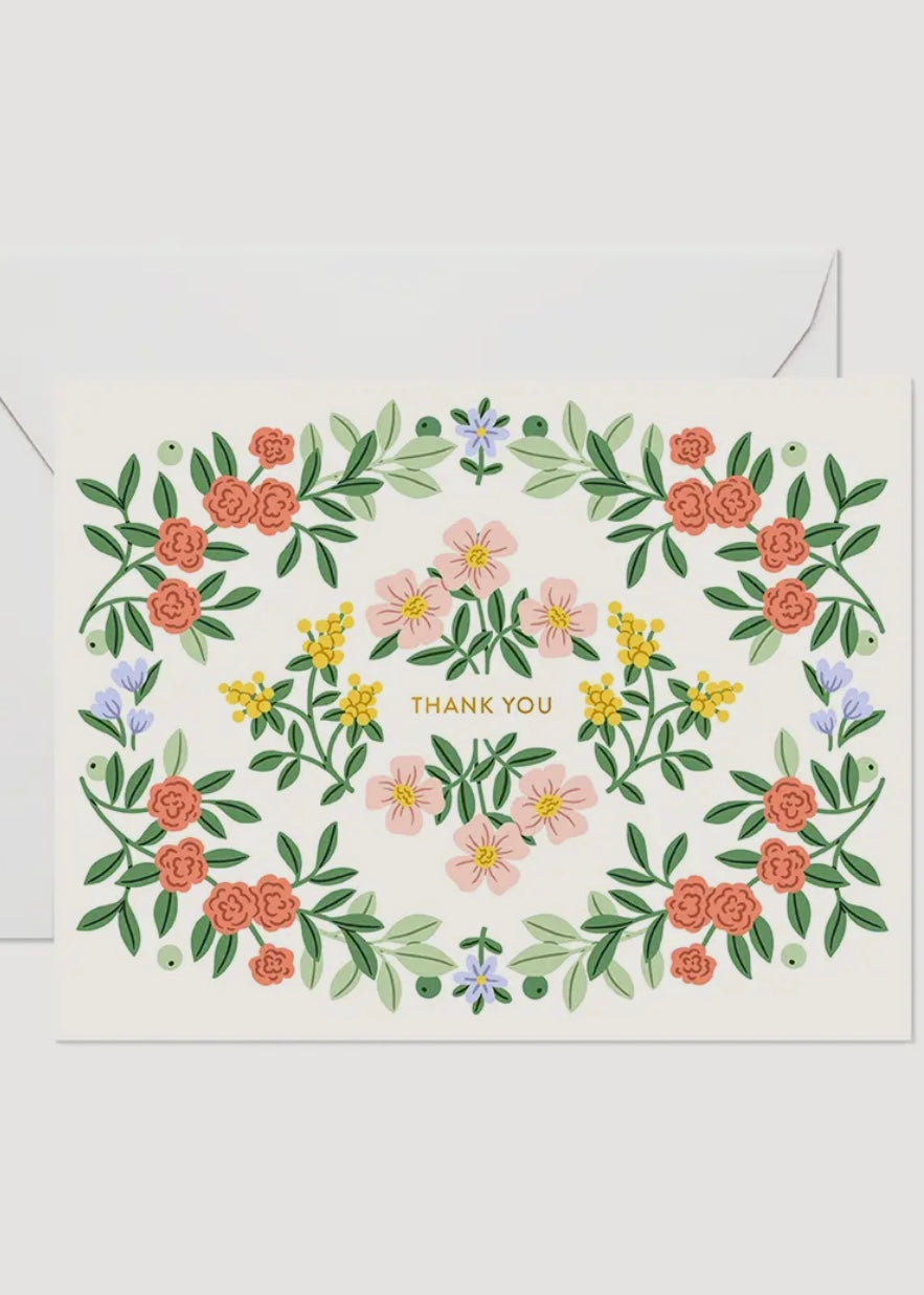 Thank You Meadows Card