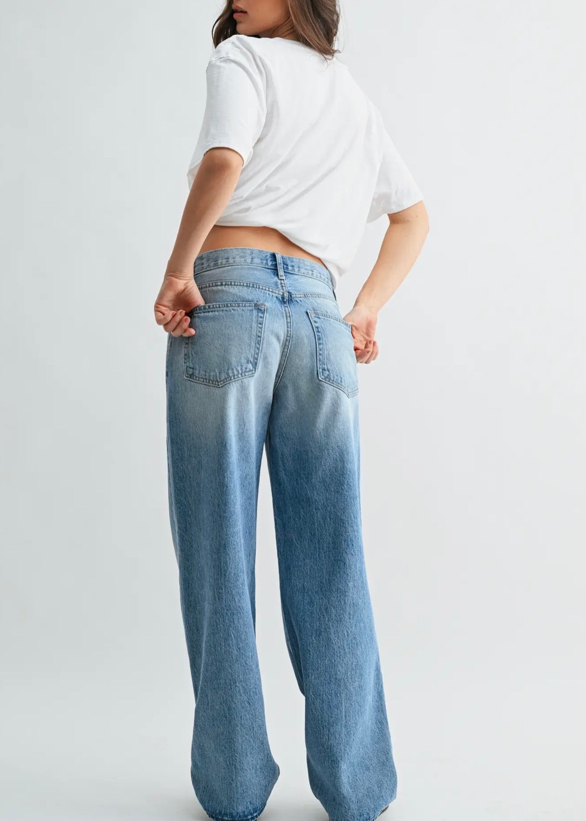 Baggy Dad Jean Light Denim