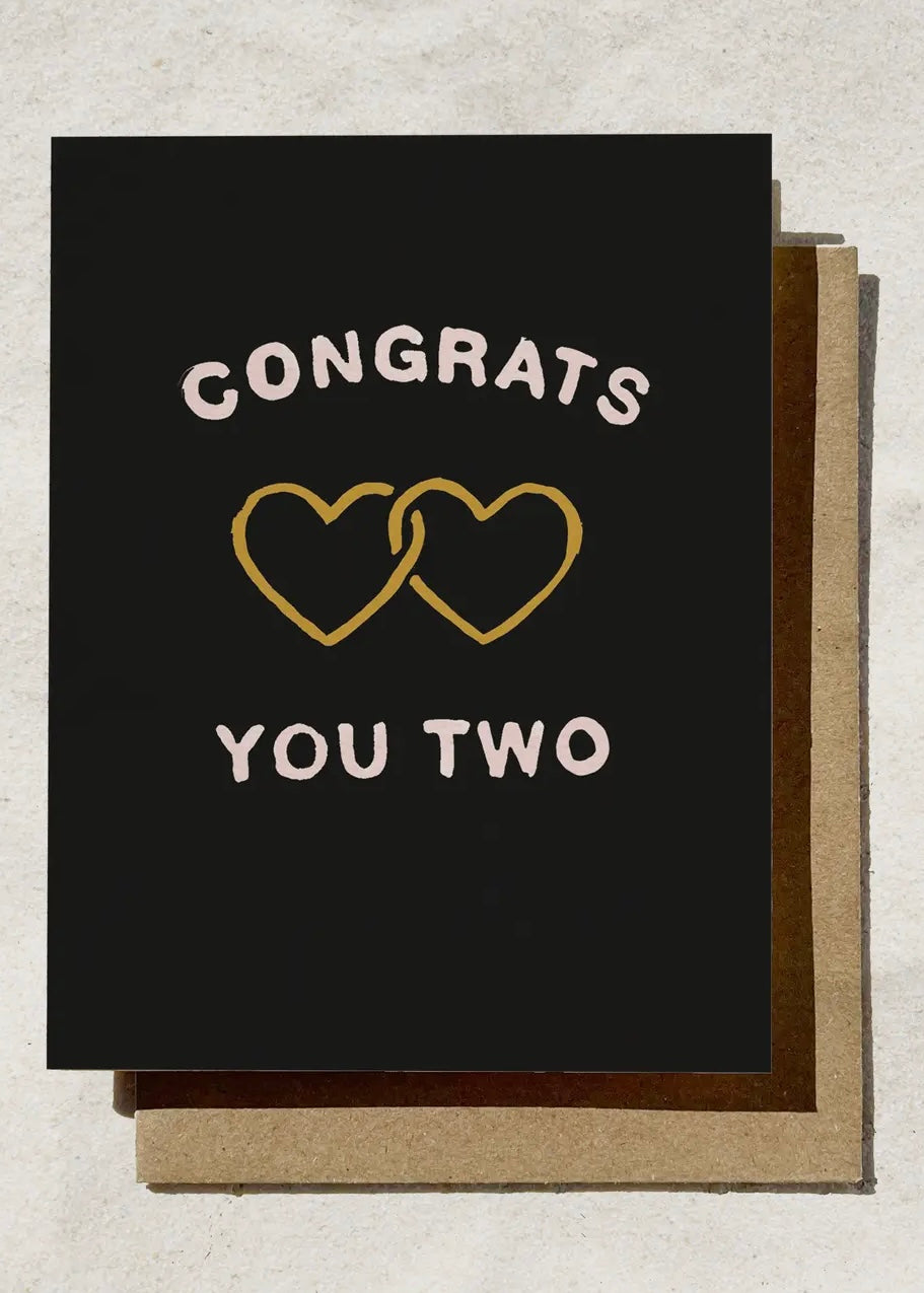 Congrats You Two Card