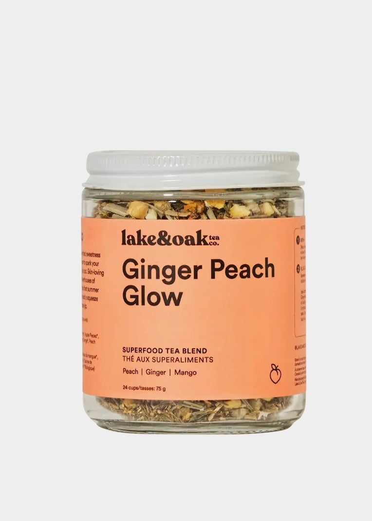 Ginger Peach Glow - Superfood Tea Blend