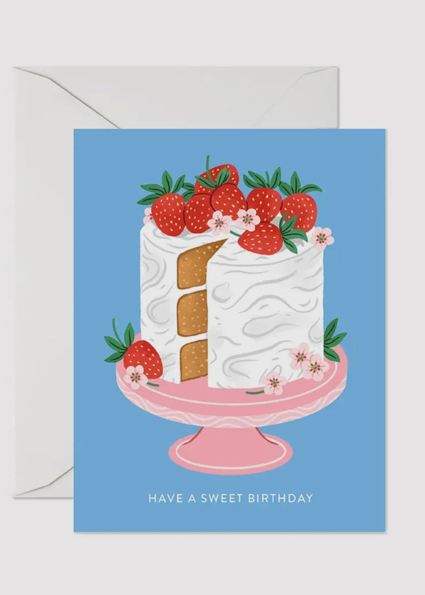 Sweet Birthday Cake Card