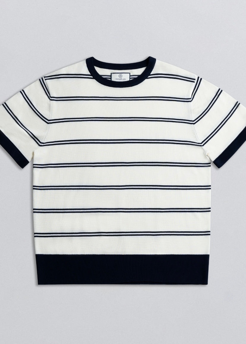 Knit Stripe Tee