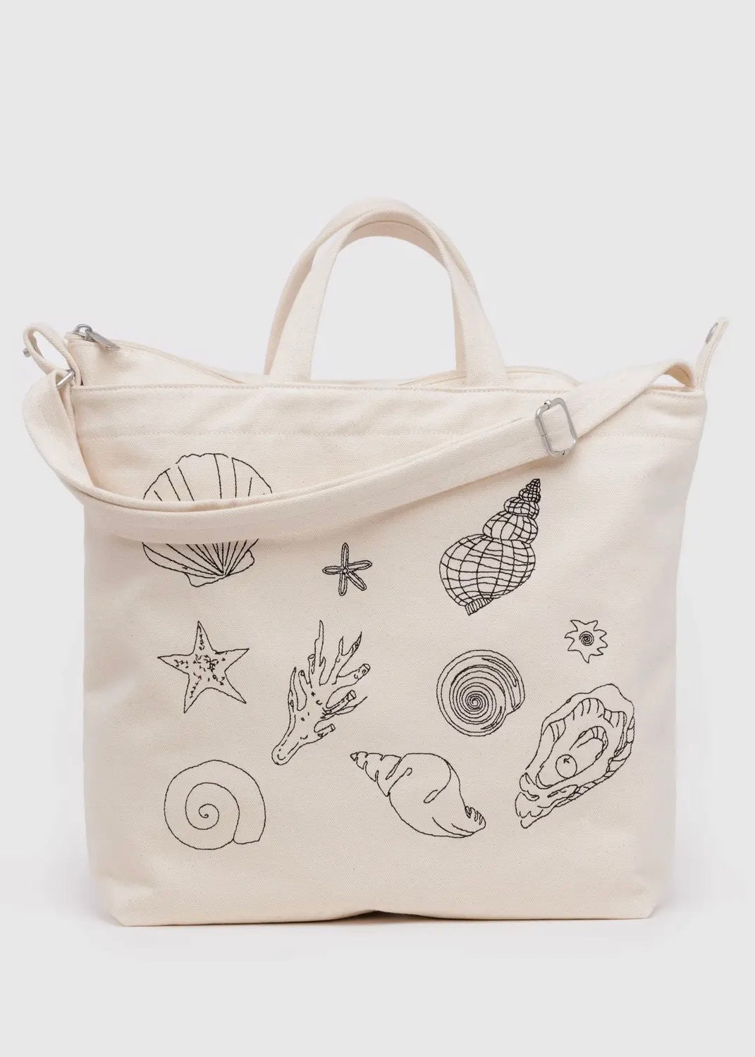 Horizontal Zip Duck Bag