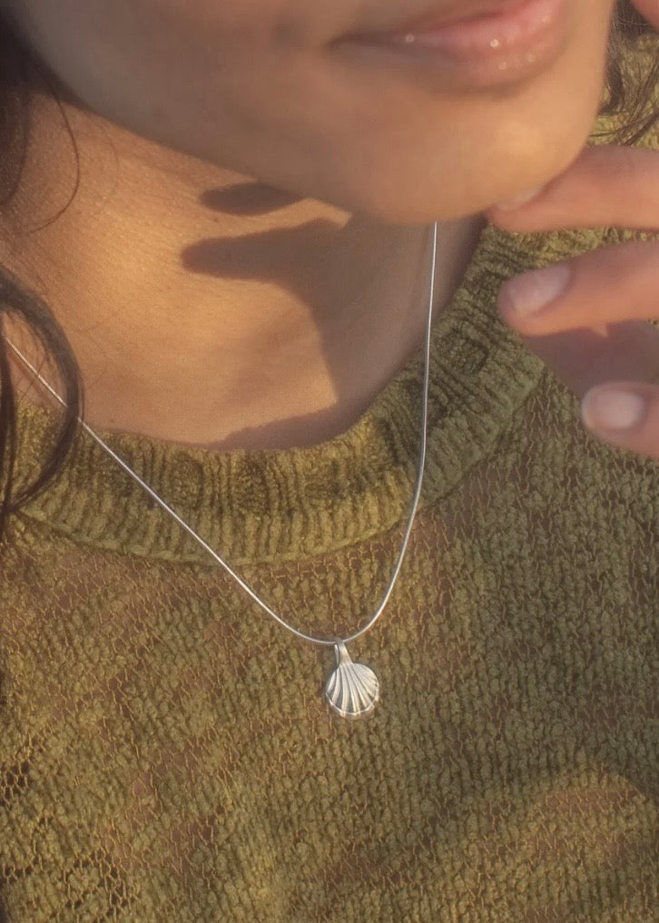 Meridian Necklace in Sterling Silver