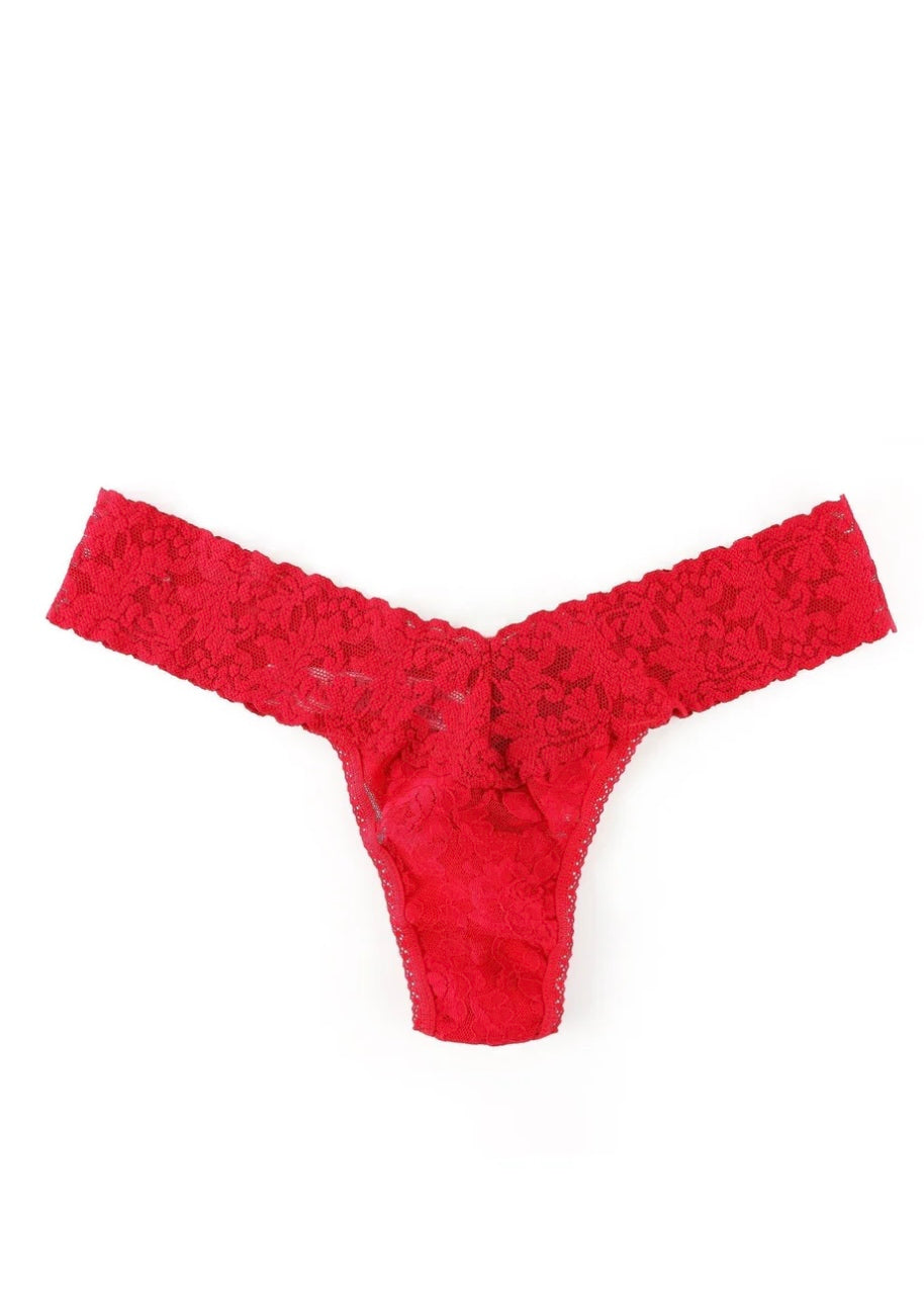 Signature Lace Thong