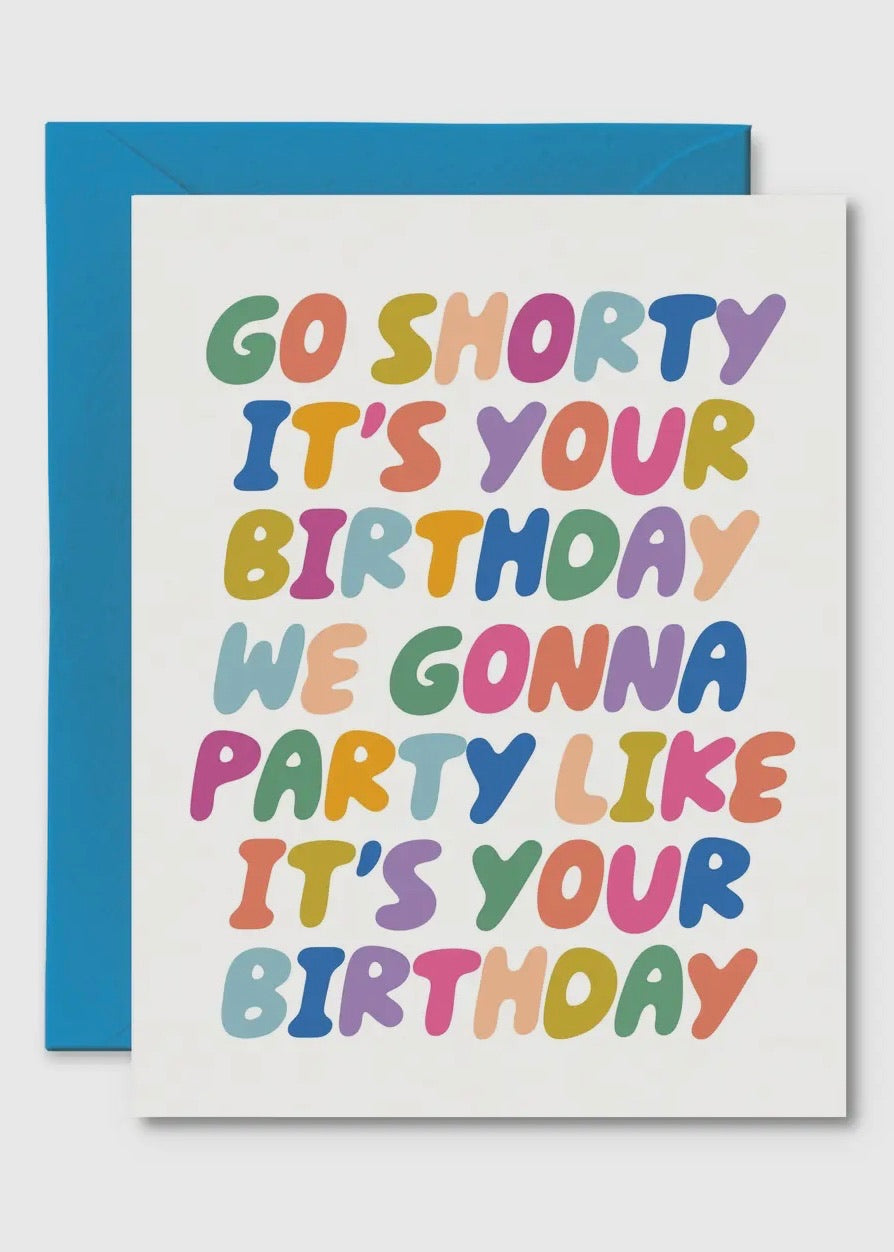 Go Shorty Card
