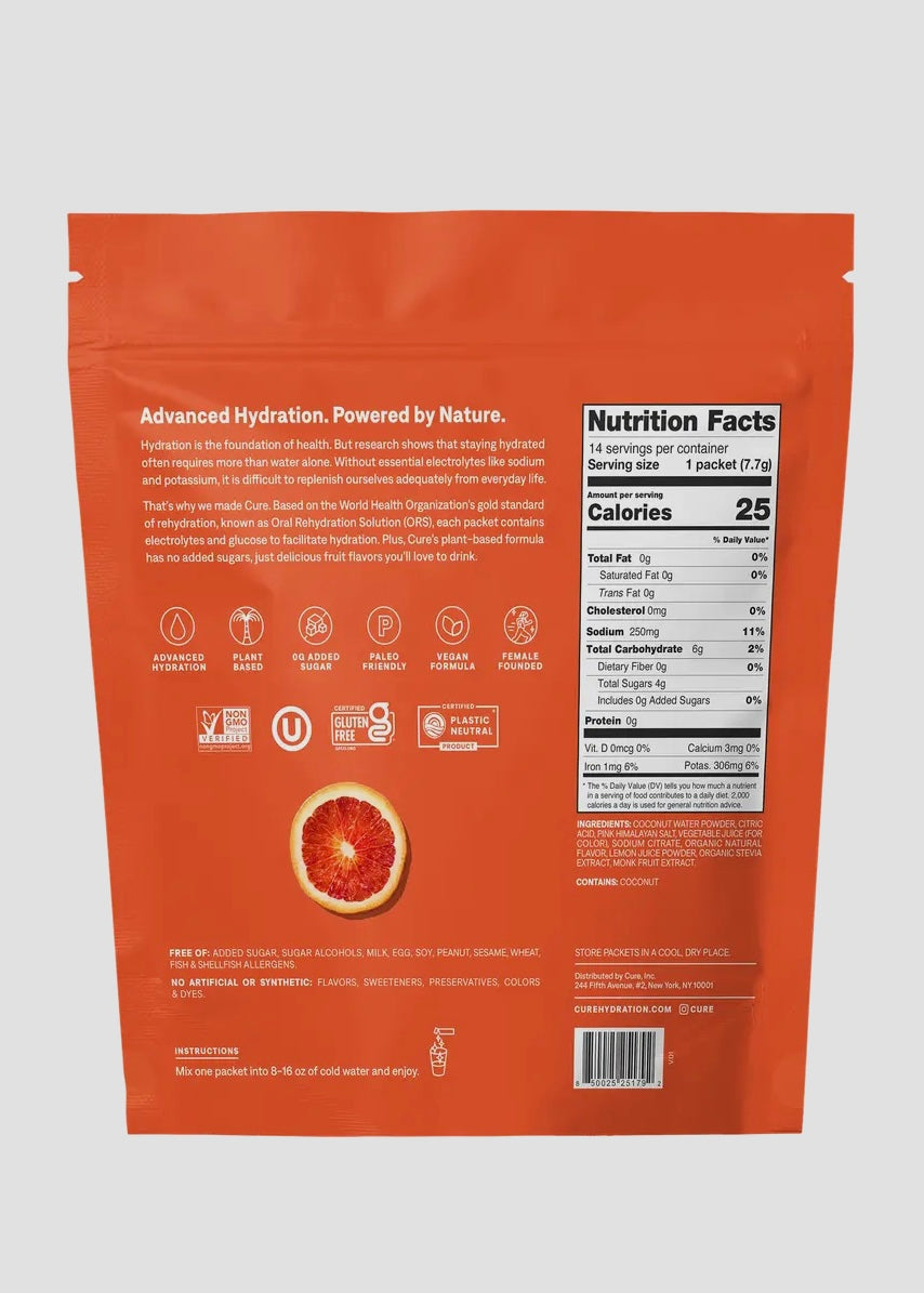 Hydrating Electrolyte Drink Mix - 14 Count