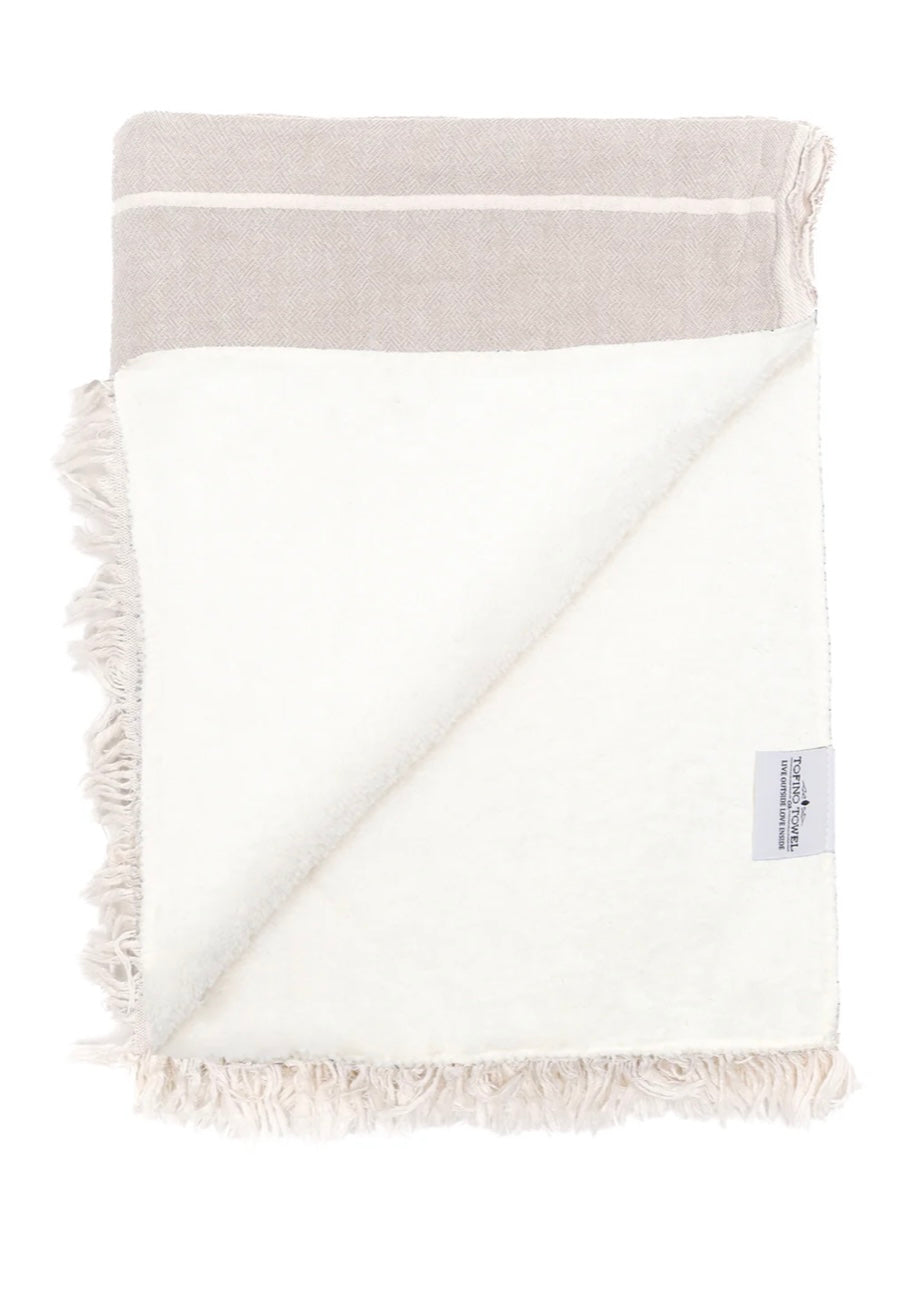 The Alps Fleece Throw