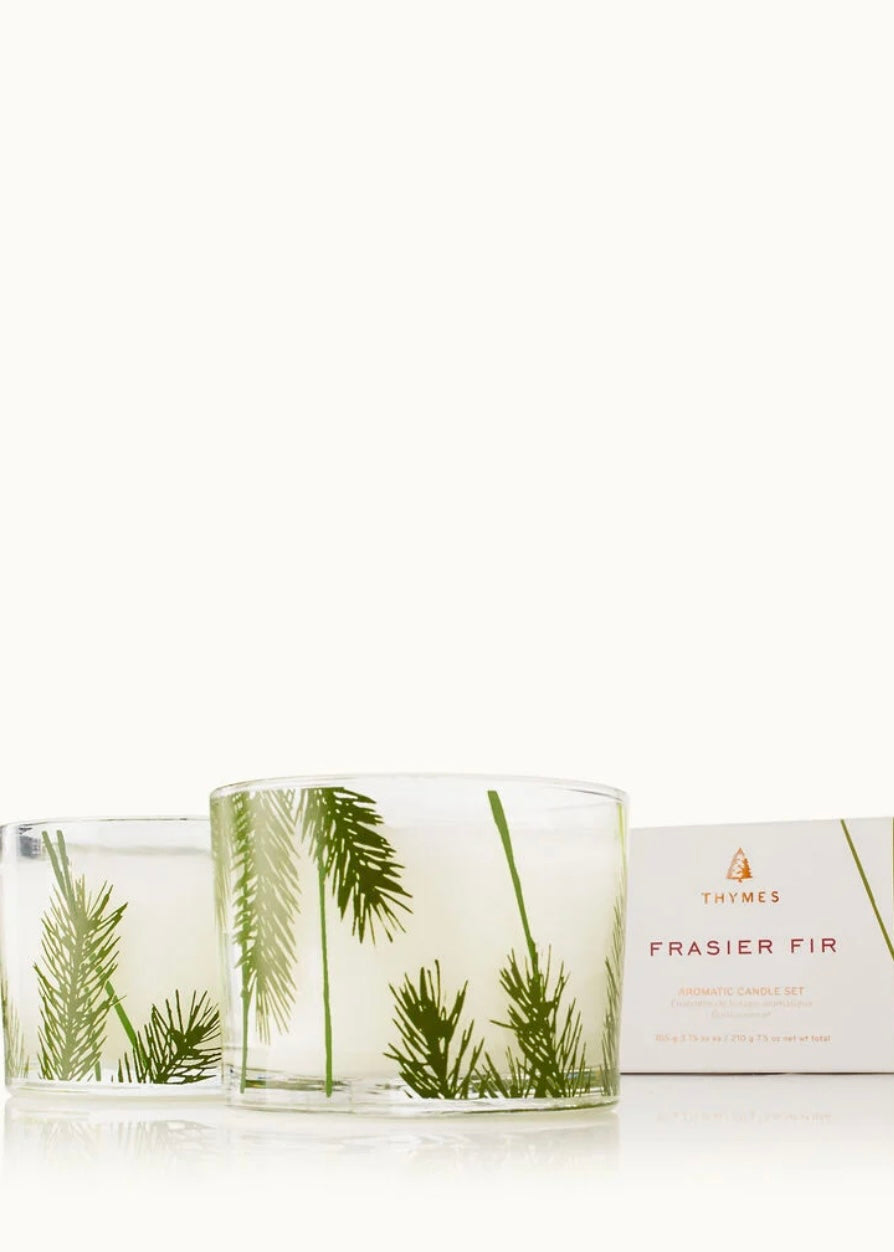 Frasier Fir Pine Needle Set of 2
