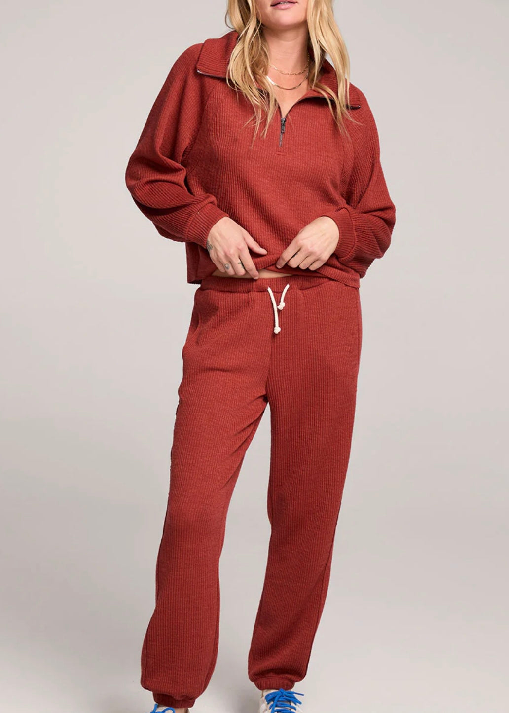 Half Zip Raglan Pullover