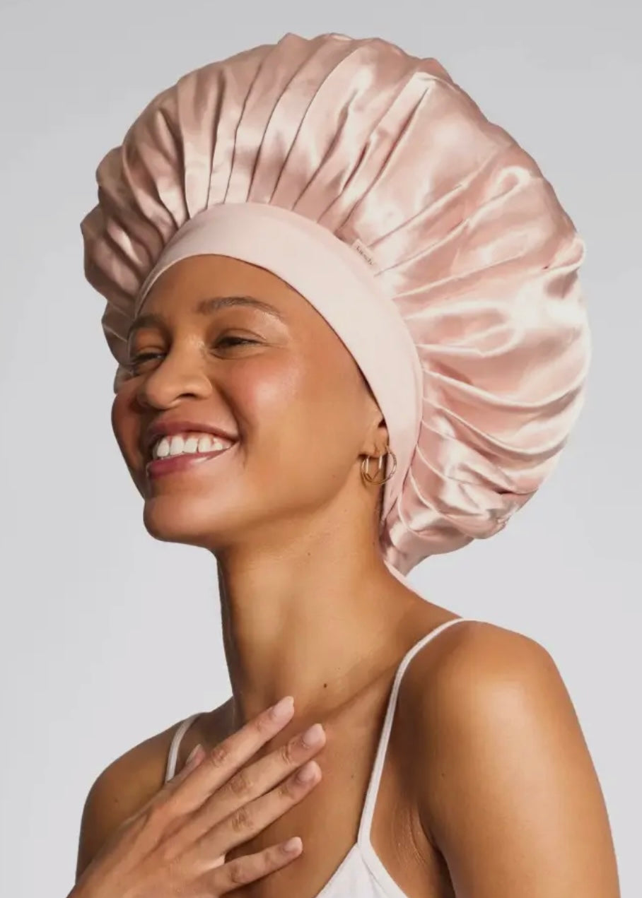 Adjustable Oversized Satin Bonnet