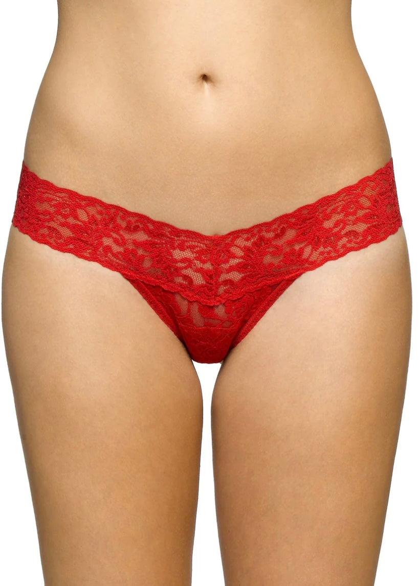 Signature Lace Thong